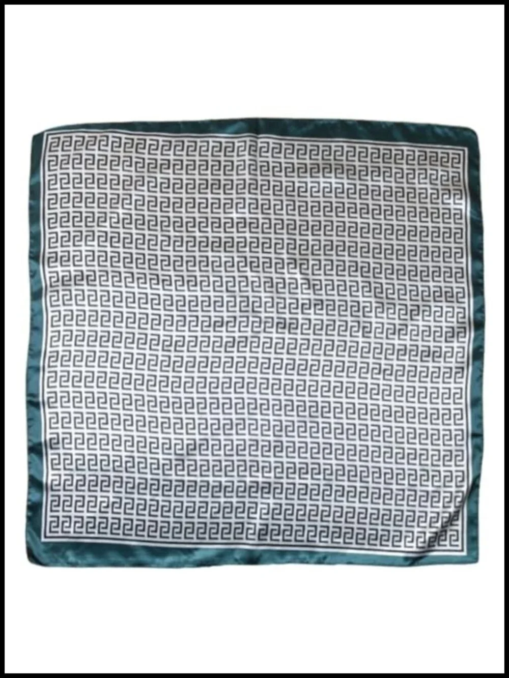 4 Pack Silk Feel Square Hair Scarves for Women 35x35 in Head Wraps